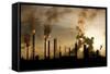 Oil Refinery at Curacao-Paul Souders-Framed Stretched Canvas