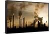 Oil Refinery at Curacao-Paul Souders-Framed Stretched Canvas