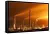 Oil Refinery at Curacao-Paul Souders-Framed Stretched Canvas