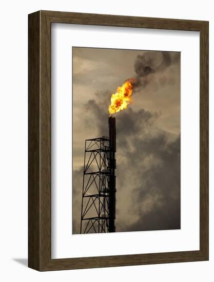 Oil Refinery at Curacao-Paul Souders-Framed Photographic Print