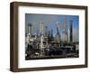 Oil Refinery at Laurel, Near Billings, Montana, USA-Robert Francis-Framed Photographic Print