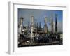 Oil Refinery at Laurel, Near Billings, Montana, USA-Robert Francis-Framed Photographic Print
