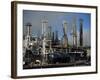 Oil Refinery at Laurel, Near Billings, Montana, USA-Robert Francis-Framed Photographic Print