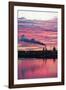 Oil Refinery At Sunset-David Nunuk-Framed Photographic Print