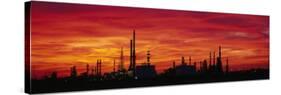 Oil Refinery, Bakersfield, California, USA-null-Stretched Canvas