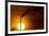 Oil Refinery Gas Flare, Aruba-Paul Souders-Framed Photographic Print