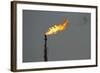 Oil Refinery Gas Flare, Aruba-Paul Souders-Framed Photographic Print