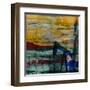 Oil Rig Abstract-Sisa Jasper-Framed Art Print