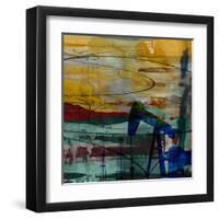 Oil Rig Abstract-Sisa Jasper-Framed Art Print