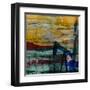 Oil Rig Abstract-Sisa Jasper-Framed Art Print