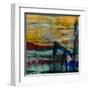 Oil Rig Abstract-Sisa Jasper-Framed Art Print