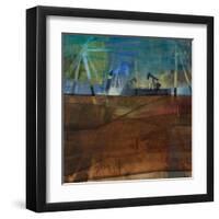 Oil Rig Abstraction II-Sisa Jasper-Framed Art Print