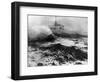 Oil Rig in Stormy Sea-null-Framed Photographic Print