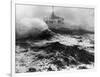 Oil Rig in Stormy Sea-null-Framed Photographic Print