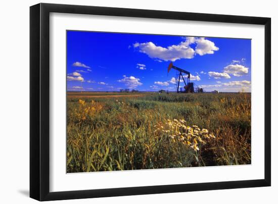 Oil Rig-null-Framed Photographic Print