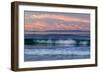 Oil rigs and waves in the Pacific Ocean, Channel Islands of California, Carpinteria, Santa Barba...-null-Framed Photographic Print