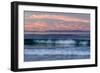 Oil rigs and waves in the Pacific Ocean, Channel Islands of California, Carpinteria, Santa Barba...-null-Framed Photographic Print