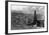 Oil Rigs Near Taft, California-null-Framed Photographic Print