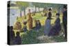 Oil Sketch for La Grande Jatte, 1884-Georges Seurat-Stretched Canvas