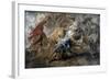 Oil Sketch for the Lion Hunt, 1621-1622-Peter Paul Rubens-Framed Giclee Print