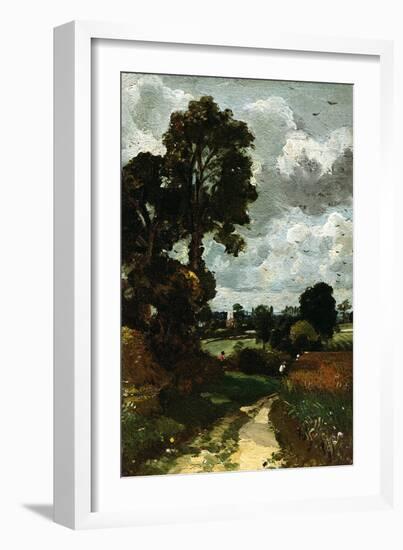 Oil Sketch of Stoke-By-Nayland-John Constable-Framed Giclee Print