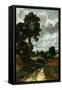 Oil Sketch of Stoke-By-Nayland-John Constable-Framed Stretched Canvas