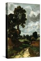 Oil Sketch of Stoke-By-Nayland-John Constable-Stretched Canvas