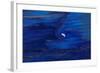 Oil Slick from Tanker Collision-null-Framed Photographic Print