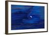 Oil Slick from Tanker Collision-null-Framed Photographic Print