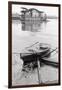 Oil-Slicked Boat Washed on Oiled Beach-null-Framed Photographic Print