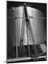 Oil Storage Tank at Standard Oil of Louisiana During WWII-Andreas Feininger-Mounted Photographic Print