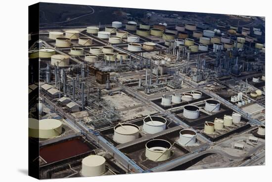 Oil Storage Tanks-null-Stretched Canvas