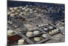 Oil Storage Tanks-null-Mounted Photographic Print