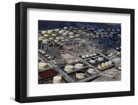 Oil Storage Tanks-null-Framed Photographic Print