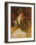 Oil Study for Desdemona, C.1889-Frederick Leighton-Framed Giclee Print