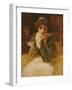 Oil Study for Desdemona, C.1889-Frederick Leighton-Framed Giclee Print