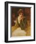 Oil Study for Desdemona, C.1889-Frederick Leighton-Framed Giclee Print