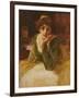 Oil Study for Desdemona, C.1889-Frederick Leighton-Framed Giclee Print