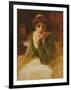 Oil Study for Desdemona, C.1889-Frederick Leighton-Framed Giclee Print