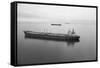 Oil Tankers at Various Distances-null-Framed Stretched Canvas