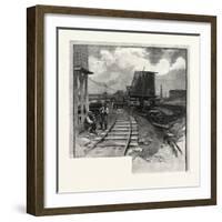 Oil Tanks, Canada, Nineteenth Century-null-Framed Giclee Print