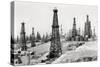 Oil Well Field-null-Stretched Canvas