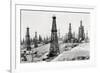 Oil Well Field-null-Framed Photographic Print