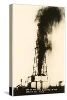 Oil Well Gusher, Odessa, Texas-null-Stretched Canvas