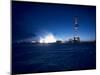 Oil Well on the Coast of Beaufort Sea-Ralph Crane-Mounted Photographic Print