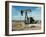 Oil Well Pump, Near Odessa, Texas, USA-Walter Rawlings-Framed Photographic Print