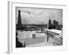 Oil Wells Outside State Capitol-Alfred Eisenstaedt-Framed Photographic Print