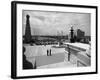 Oil Wells Outside State Capitol-Alfred Eisenstaedt-Framed Photographic Print