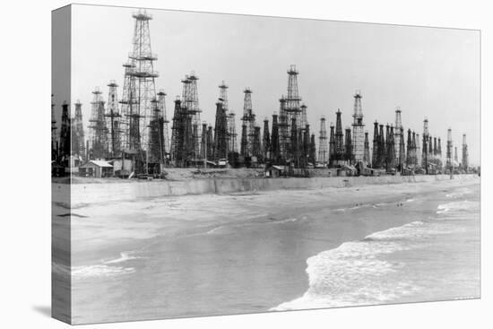 Oil Wells-null-Stretched Canvas