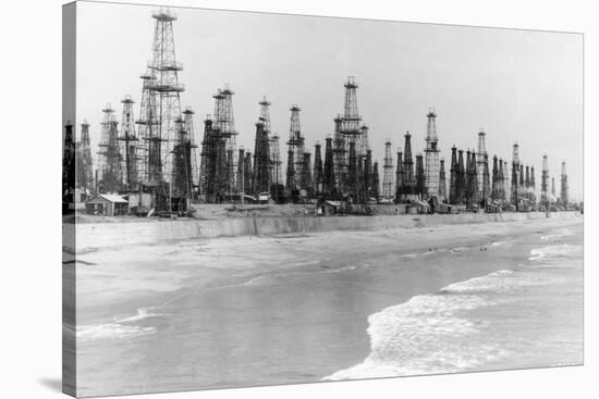 Oil Wells-null-Stretched Canvas